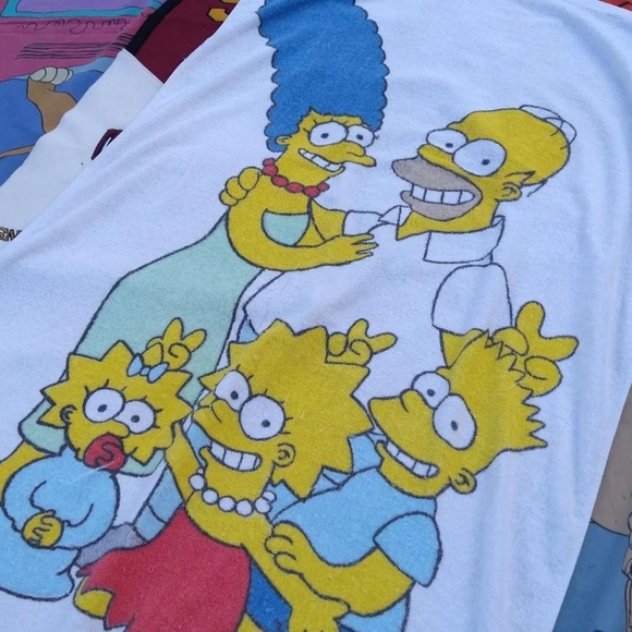 Vintage Simpsons Towel - Picture 2 of 3